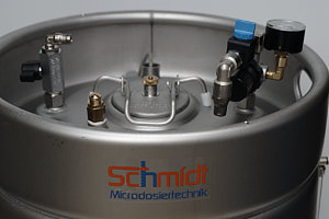 Minimalmengenkühlschmierstoffe im Druckbehälter