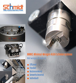 MMKS - Minimal-Mengen-Kühl-Schmiersysteme der Firma Schmidt Microdosiertechnik